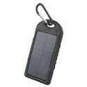 Solar power bank 5000 mAh PB-016 black