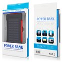 Power Bank Solar 10000mAh waterproof red/black